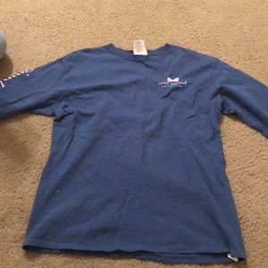simply southern long sleeve tee ,dark blue, youth